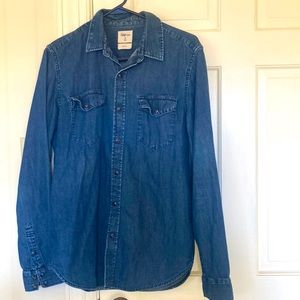 Gap 1969 long sleeve denim shirt